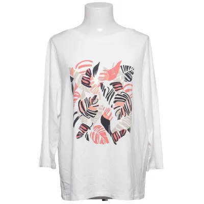 Long sleeve T-shirt (White, Multicolored) from Bonita Elastane, Modal, Viscose