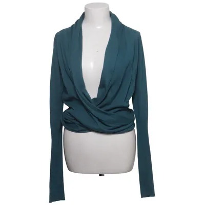 Wickelbluse (Blau) von Hunkydory Essentials Baumwolle