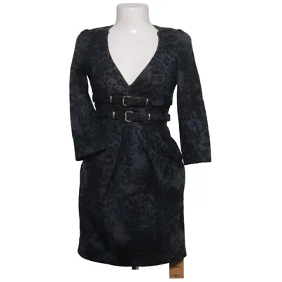 Jurk (Blauw, Zwart) van Miss Sixty Collection Acryl, Nylon, Polyester