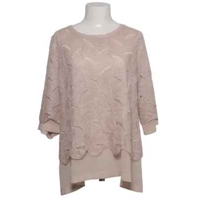 Top (Beige) van Punt Roma Polyester, Viscose