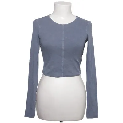 Crop top (Blå) från Even & Odd Elastan, Ekologisk bomull