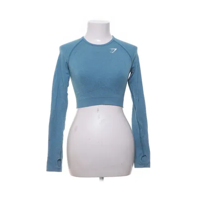 Trainingstop (Blauw) van Gymshark Elastaan, Nylon