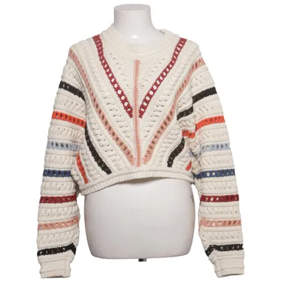 Pull-over (Beige, Multicolore) de Ba&sh Coton, Polyamide