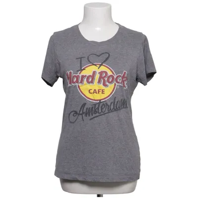 T-shirt (Grå) från Hard Rock Cafe Bomull, Polyester, Viskos