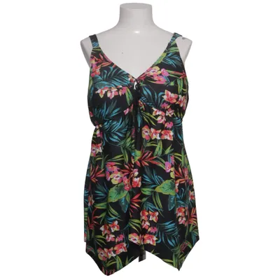 Tankini (Black, Multicolored) from Janina Curved Elastane, Polyamide