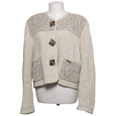 Cardigan (Beige, Grå) fra Wesenjak Bomuld, Polyamid, Uld