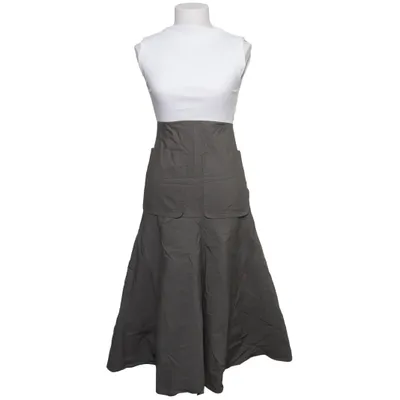 Dress (Green, White) from Zara Cotton