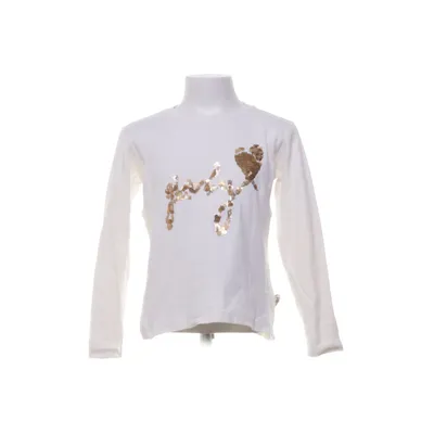 Lange mouwen shirt (Wit, Goud) van POMPdeLUx