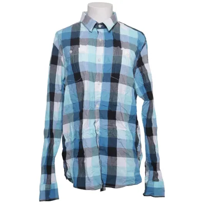 Flannel shirt (Blue, Gray, White) from Stuf Cotton
