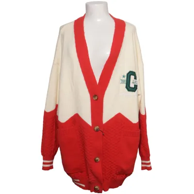 Cardigan (Rood, Wit, Groen) van JCL Polyamide, Polyester, Viscose