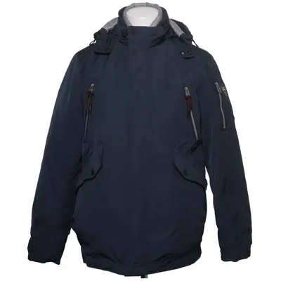 Ski-jas (Sel Navy) van Engbers Katoen, Polyester