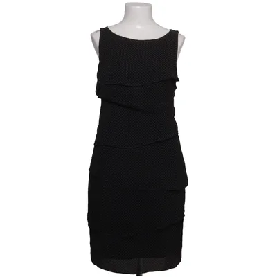Jurk (Zwart, Wit) van Selection by s.Oliver Acetaat, Polyamide, Polyester