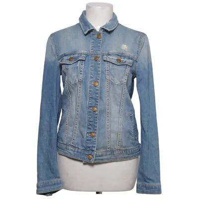 Denimjakke (Blå) fra Denim Makers Bomuld, Elastan, Polyester