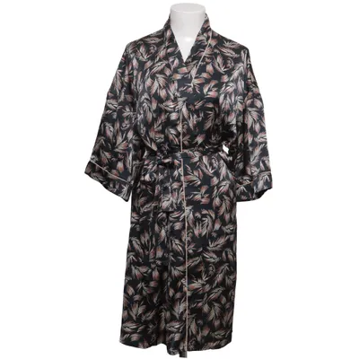 Morgenkåbe (Sort, Flerfarvet) fra CCDK Genanvendt polyester