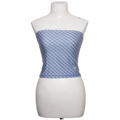 Tubetop (Blå, Hvid) fra Planet NUSA Genanvendt polyester