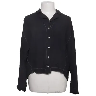 Shirt (Black) from Weekday Tencel, Viscose
