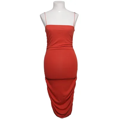 Jurk (Rood) van Anika Teller x NA-KD Elastaan, Viscose
