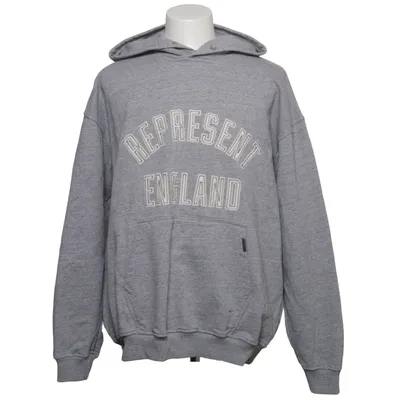 Hættetrøje (Grå) fra Represent Bomuld, Elastan