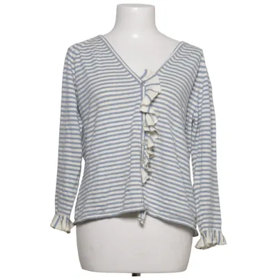 Cardigan (Blauw, Wit) van Mansted Katoen, Elastaan