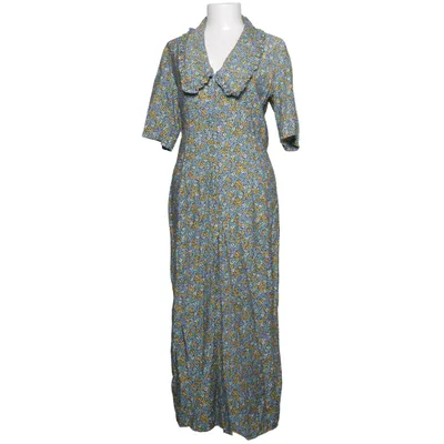 Robe longue (Bleu, Vert, Jaune) de Edited Polyamide, Viscose