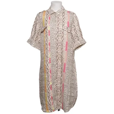 Robe chemise (Beige, Multicolore) de Fuego Woman Viscose
