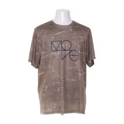 T-shirt (Brown, Multicolored) from H&M Move Polyester