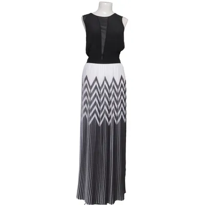 Maxikjole (Sort, Hvid) fra Pinko Polyester, Silke