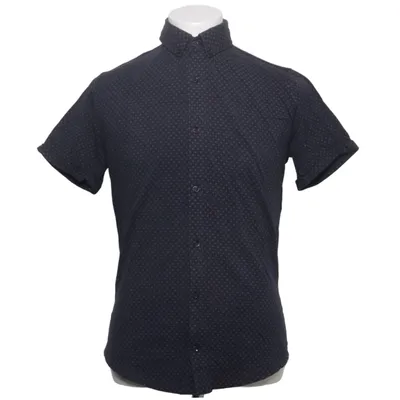 Korte mouwen shirt (Hudson AOP Stretch Shirt SS) van Clean Cut Copenhagen Katoen, Elastaan