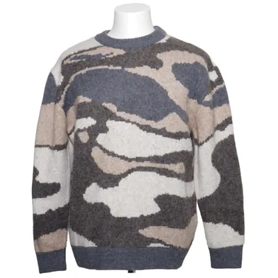 Sweater (Relaxed Fit) fra H&M Man Akryl, Alpacauld, Polyamid