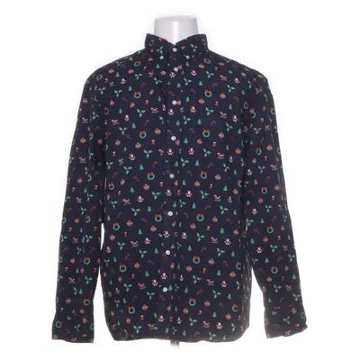 Overhemd (Blauw, Groen, Rood) van Montego Katoen