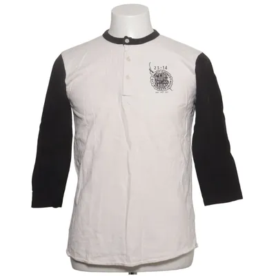 Baseball T-shirt (White, Black) from Emmett Cotton