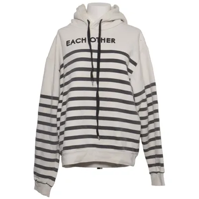 Sweat à capuche (Blanc, Noir) de Each x Other Coton, Polyester