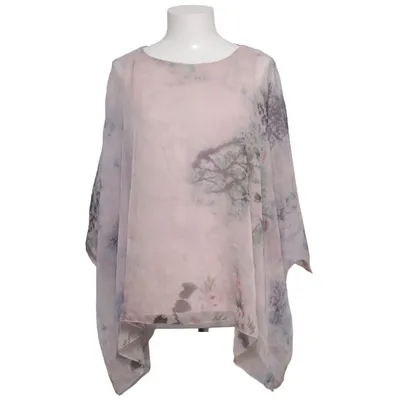 Topp (Rosa, Flerfärgad) från Cappuccini Elastan, Polyester, Viskos