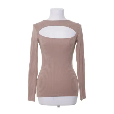 Blus (Beige) från Bubbleroom Polyester, Viskos, Elastan