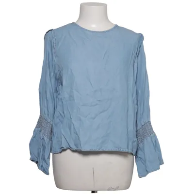 Blouse (Blue) from Zara Woman Premium Collection Lyocell
