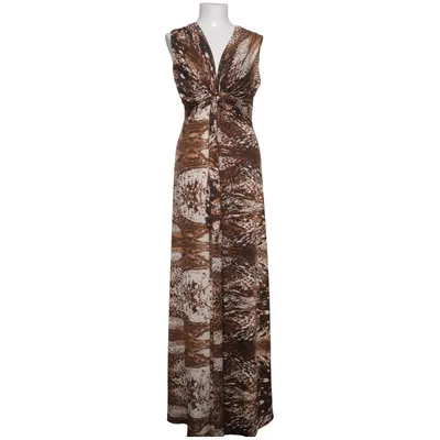 Maxikjole (Brun, Beige) fra Ilse Jacobsen Elastan, Polyester