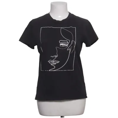 T-shirt (Sort) fra Visual Clothing Project Bomuld