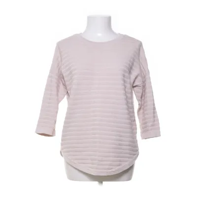 Korte mouwen capuchon sweater (Beige) van Object Katoen