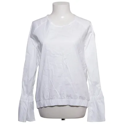 Blus (Vit) från House of Lola Bomull, Elastan