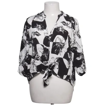 Top (Black, White) from SUWEN Viscose