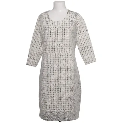 Jurk (Wit, Zwart) van Z.Biz Katoen, Elastaan, Polyester