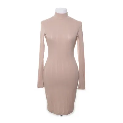Jurk met col (Beige) van NLY Trend Polyester, Viscose, Elastaan