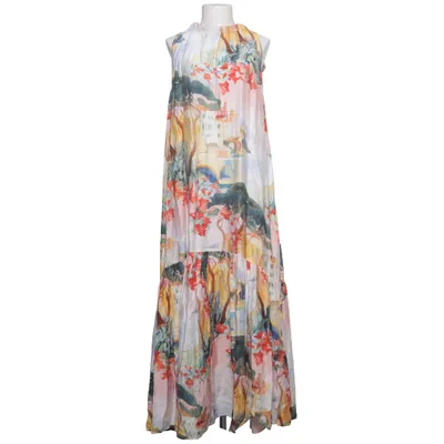 Maxi jurk (Roze, Groen, Geel) van H&M Polyester, Viscose