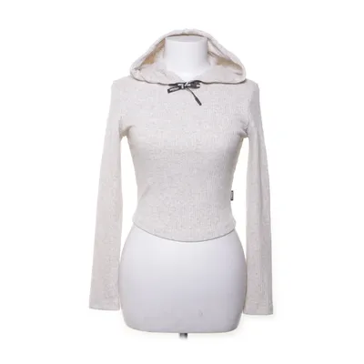 Hættetrøje (Beige) fra Stronger Polyester, Linned, Elastan