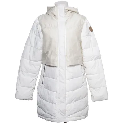 Vinterfrakke (Hvid, Beige) fra Finnish Trademark Polyester