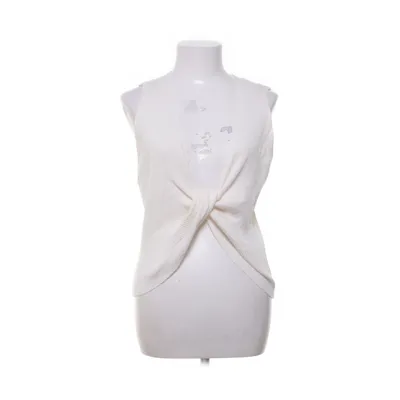 Top (White) from Mango Polyester, Viscose