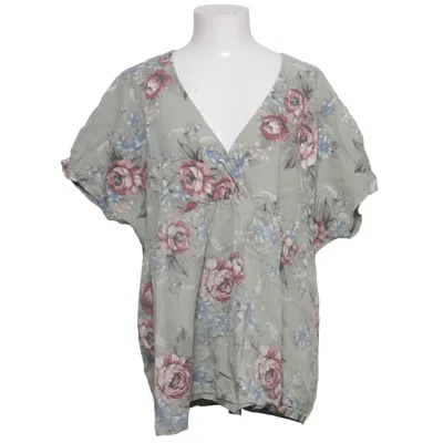 Top (Grøn, Flerfarvet) fra Bodyflirt Linned, Viscose