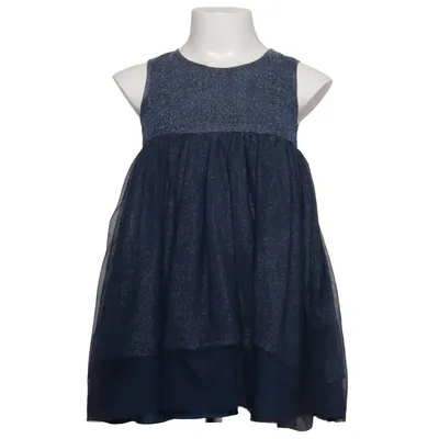 Blumenkinderkleid (Blau) von Name It Minimize Metallfaser, Nylon, Polyester