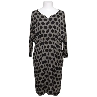 Dress (Black, Beige) from Masai Elastane, Lyocell
