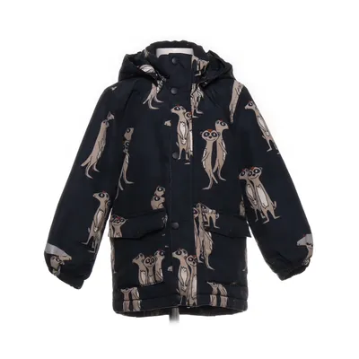 Vinterjacka (Svart, Beige) från Lindex Återvunnen polyester